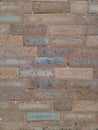 Orange Old Aged Brick Masonry Background Royalty Free Stock Photo