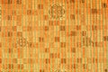 Close up of orange bathroom mat texture Royalty Free Stock Photo