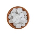 Close-up of organic crystalline rock sugar candy Royalty Free Stock Photo