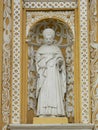 Close up of ornate detail of Church of La Merced, Antigua, Guatemala