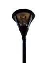 Close up of outdoor lamp