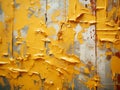 a close up of paint peeling off of a wall
