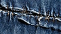 A close up of a pair of blue jeans Royalty Free Stock Photo