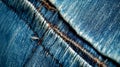 A close up of a pair of blue jeans Royalty Free Stock Photo