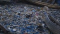 Uncollected wastes , Conakry port, guinea