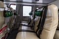 Helicopter interior