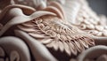 Close up pattern on animal leather, elegance in design ,generative AI