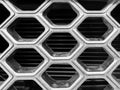 Close up Pattern of Car grille texture background