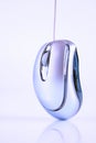 Close up of pc mouse Royalty Free Stock Photo
