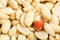 Close up of the peanuts Royalty Free Stock Photo