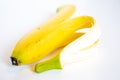 A Peeled Banana Close Up Royalty Free Stock Photo