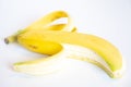 A Peeled Banana Close Up Royalty Free Stock Photo