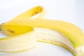 A Peeled Banana Close Up Royalty Free Stock Photo