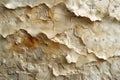 Close up of peeling paint on a wall macro nature wallpaper background Royalty Free Stock Photo