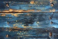 Close-Up of Peeling Paint on Wooden Surface