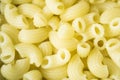 Close-up photo of boiled macaroni pasta Royalty Free Stock Photo