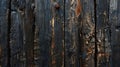 Close-Up of Peeling Paint on Wooden Fence