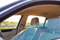 Close up photo of car interior Royalty Free Stock Photo