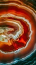 close-up photo of colorful agate with stunning patterns and colors
