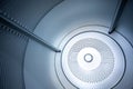 Close up photo of inside dryer machine drum Royalty Free Stock Photo