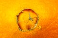 Close up photo of orange peel texture. Oranges ripe fruit background, macro view