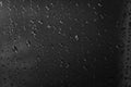 Close-up photo, raindrops, raindrops, black and white images, abstract, backgrounds, textures, copying blank space, patterns