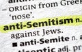 Anti Semitism Royalty Free Stock Photo