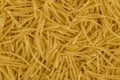 Close up photo of vermicelli pasta. Top view high resolution macro photo