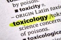 Toxicology