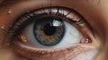 Scared Eyes: Hyperrealistic Rendering Of Tears In Ultrafine Detail