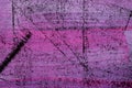 Metallic Grunge Hot Pink Abstract Background Royalty Free Stock Photo