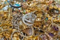 Close-up Photograph of A Large Gold Jewelry Pile