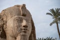 Close up Photograph of a Statue Ramses II Royalty Free Stock Photo