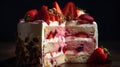 A Glimpse at the Sweet Strawberry Layer Cake
