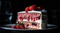 A Glimpse at the Sweet Strawberry Layer Cake