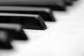 Close-up of piano keys Royalty Free Stock Photo