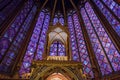 Altar in Sainte-Chapelle, Paris, France