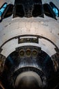 Close up Picture of the cockpit of a Space Shuttle Royalty Free Stock Photo