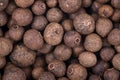 Close up picture of dried whole allspice berries Royalty Free Stock Photo