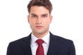 Close up picture of a handsome young business man Royalty Free Stock Photo