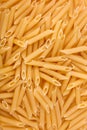 Close-up picture of macaroni texture use as background. Dry pasta and spaghetti textures background for Italian food ingredient. Royalty Free Stock Photo