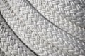 Close up picture of a thick sailing ship rope Royalty Free Stock Photo