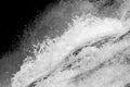 Close up picture of Water stream rapidly. Royalty Free Stock Photo