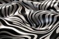 Zebra skin pattern texture Royalty Free Stock Photo