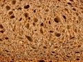 close up of a piece of bread