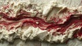 A close up of a piece of meat that is red and white, AI Royalty Free Stock Photo