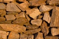 Close-up of a pile of Antique stones