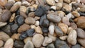 A close-up of a pile of pebbles Royalty Free Stock Photo