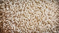 A close up of a pile of rice grains on the table, AI Royalty Free Stock Photo