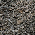 close up of a pile of stones in the ground as a background